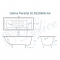 Чугунная ванна Delice France Parallel 180x80 DLR220506-AS