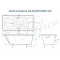 Чугунная ванна Delice France Repos 170x70 DLR220508RB-AS