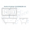 Чугунная ванна Delice France Prestige 180х80 DLR230623R-AS