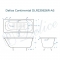Чугунная ванна Delice France Continental 160х70 DLR230626R-AS