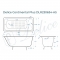 Чугунная ванна Delice France Continental PLUS 170х70 DLR230634-AS