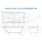 Чугунная ванна Delice France Haiti Luxe 160x80 DLR230637-AS