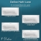Чугунная ванна Delice France Haiti Luxe 170x80 DLR230638R-AS