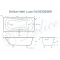 Чугунная ванна Delice France Haiti Luxe 170x80 DLR230638R