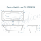 Чугунная ванна Delice France Haiti Luxe 180x80 DLR230639