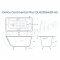 Чугунная ванна Delice France Continental PLUS 100х70 DLR230642R-AS Чугунная ванна Delice France Continental PLUS 100х70 DLR230642R-AS