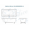 Ванна из литьевого мрамора Delice France Bravo 180х80 DLR330001R-G ручки хром Ванна из литьевого мрамора Delice France Bravo 180х80 DLR330001R-G ручки хром