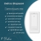 Ванна из литьевого мрамора Delice France Diapason 170х75 DLR330006R-G ручки хром