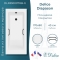 Ванна из литьевого мрамора Delice France Diapason 170х80 DLR330007RB-G ручки черные