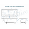 Ванна из литьевого мрамора Delice France Triumph 180х80 DDLR330012-G
