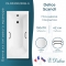 Ванна из литьевого мрамора Delice France Scandi 150х70 DLR330023RB-G ручки черные Ванна из литьевого мрамора Delice France Scandi 150х70 DLR330023RB-G ручки черные