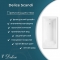 Ванна из литьевого мрамора Delice France Scandi 160х70 DLR330024RB-G ручки черные Ванна из литьевого мрамора Delice France Scandi 160х70 DLR330024RB-G ручки черные