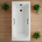 Ванна из литьевого мрамора Delice France Scandi 170х70 DLR330025RB-G ручки черные