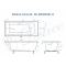 Ванна из литьевого мрамора Delice France Scandi 180х80 DLR330031-G