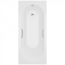 Ванна из литьевого мрамора Delice France Bravo 150х70 DLR330036R-G ручки хром