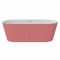 Акриловая ванна Delice France Caresse 170x80, розовая