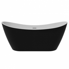 Акриловая ванна Delice France Provanse 170x80, черная