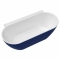 Акриловая ванна Delice France Voyage 170x80, синяя