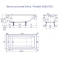Чугунная ванна Delice France Parallel 150x70 DLR220503-AS