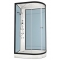 Душевая кабина Domani-Spa Delight 120х80 L стенки Dusty blue, стекло прозрачное, с гидромассажем