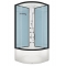 Душевая кабина Domani-Spa Delight High 90х90 стенки Dusty blue, стекло прозрачное, с гидромассажем