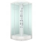 Душевая кабина Domani-Spa Delight 90х90 белые стенки, стекло прозрачное, с гидромассажем
