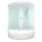 Душевая кабина Domani-Spa Vitality High 120х120 белые стенки, стекло сатин матированное