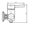 Смеситель Dorff Logic D3020000SS для душа