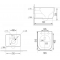 Комплект Grohe Rapid SL 38772001 + унитаз Esbano Leon-WBN безободковый с функцией биде и смесителем