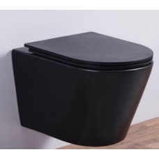 Унитаз подвесной Esbano Amapola matt black