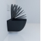 Унитаз подвесной Esbano Fortex matt black