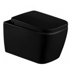 Унитаз подвесной Esbano Tiron-C matt black