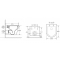 Комплект Система инсталляции Grohe Rapid SL 38721001 + унитаз OWL Vind Ruta-H OWLT190304 безободковый