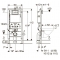 Комплект Система инсталляции Geberit Duofix UP100 458.103.00.1 + унитаз Am.Pm Awe с сиденьем