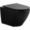 Комплект Система инсталляции Geberit Duofix UP100 458.103.00.1 + унитаз Esbano Azalea matt black безободковый с сиденьем