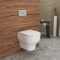 Комплект Система инсталляции Geberit Duofix 458.128.21.1 + унитаз Owl 1975 Cirkel-H OWLT190701 безободковый