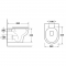 Комплект Система инсталляции Geberit Duofix 458.128.21.1 + унитаз Owl 1975 Cirkel-H OWLT190701 безободковый