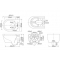 Комплект Система инсталляции Grohe Rapid SL 38721001 + унитаз SSWW CT2037 black