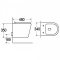 Комплект Система инсталляции Grohe Rapid SL 38721001 + унитаз Cerutti 2615E matt black безободковый
