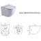 Комплект Grohe Rapid SL 38721001 + унитаз Meer MR-2100 безободковый с сиденьем