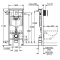 Комплект Система инсталляции для унитазов Grohe Rapid SL 38772001 с кнопкой смыва + Унитаз Gustavsberg Hygienic Flush WWC 5G84HR01 с сиденьем