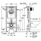 Комплект Система инсталляции Grohe Rapid SL 38981000 + унитаз WeltWasser WW Heimbach 004GL-WT безободковый