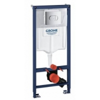 Система инсталляции для унитазов Grohe Rapid SL 3-в-1 с кнопкой смыва Arena Cosmo 38981000