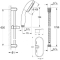 Душевой комплект Grohe Eurostyle 124416