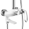 Душевая стойка Bochenberg Blatt GB7001 хром/белый