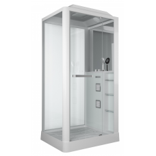 Душевая кабина Grossman GR-123 R 110x90 см белая