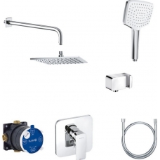 Душевой комплект Kludi Pure&Style 406300575 С ВНУТРЕННЕЙ ЧАСТЬЮ
