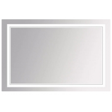 Зеркало Misty Неон 2 LED 120x80 клавишный выключатель (двойная подсветка) 