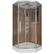 Душевая кабина Niagara Lux 7717WD хром, медь