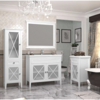 Мебель для ванной Opadiris Палермо 100 белый матовый